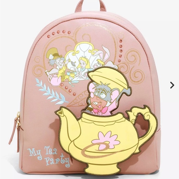 Danielle Nicole Alice in Wonderland Backpack - Picture 2 of 5